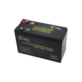 E&J Lithium batteri 12 volt 10Ah (parallell + serieanslutning)